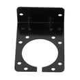 thumbnail image 4 of Soporte De Montaje De METAL Negro, Conector De Remolque Para Caravana De 7 Pines, METAL Resistente Y Brillante De Alta Resistencia, 4 of 7