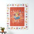 thumbnail image 4 of Manta acolchada con estampado floral Blanket Benzara 127 x 152 cm, multicolor, 4 of 6