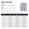 thumbnail image 5 of Wukai Rabbit And Butterfly Men’s Short Pajama Pants With Pockets Soft Sleep Pj Shorts for Men-4X-Large, 5 of 6