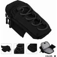 thumbnail image 4 of Motorcycle Front Frame Bag - Waterproof Nylon Battery Cover Storage for Surron & Ultra Bee Electric Dirt Bikes, Ebike Phone & Tool Pouch with Elastic Strap(Black), 4 of 7