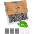 thumbnail image 2 of SUPERSCANDI 5 Pack Swedish Dish Cloths for Kitchen - 100% Biodegradable & Compostable | Washable Kitchen Cloths, Food-Safe & Without Plastic - Reusable Paper Towel for Any Surface Line Knitting Black, 2 of 8