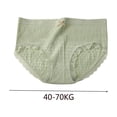 thumbnail image 3 of Gibobby Calzoncillos para mujer alicrados Pantalones de burbujas para mujer, bragas transpirables cómodas con parte inferior de algodón(Rosa,Talla única), 3 of 3