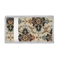 thumbnail image 2 of JIALIOU Nylon Trifold Card Wallet with ID Window Zipper Pocket for Men Women Teen Traditional Chinese Flower Pattern, 2 of 7
