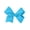 Blue, variant on 5.5 Inch Grosgrain Hair Bow Clip For Women And Girls (Dark Teal)
