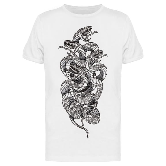 Snake Hand Drawing Tee Men's -Image by Shutterstock