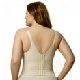 thumbnail image 2 of Elila Womens Embroidered Microfiber Longline Wire-Free Bra Style-5001, 2 of 2