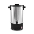 thumbnail image 1 of Elite Gourmet CCM-035 Maxi-Matic Urna de café de acero inoxidable para 30 tazas, filtro extraíble para una fácil limpieza, dispensador bidireccional con asas de tacto frío, urna eléctrica para cafeter, 1 of 5
