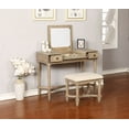 thumbnail image 4 of Linon Cyndi Gray Wash Vanity, 4 of 7