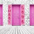 thumbnail image 4 of MesaSe Valentine‘s Day Banner Porch Sign Home Door Curtain Banner Decoration, 4 of 6