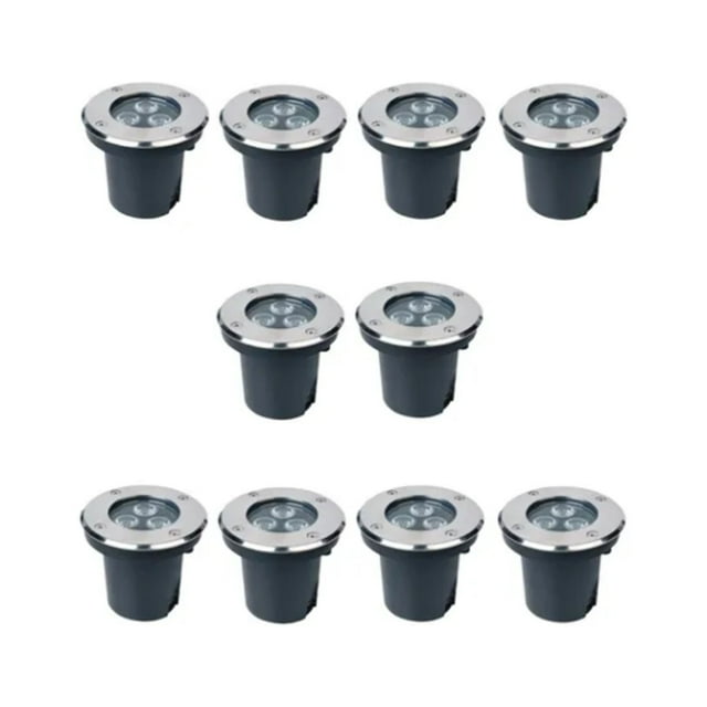 Underground Light,10PCS LED Underground Light Garden Light Waterproof Ground Light Unparalleled Experience