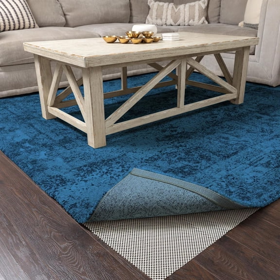 Non Slip Rug Pad Gripper 8 x 10 Feet Extra Thick Pads for Any Hard Surface Floors, Keep Your Rugs Safe and in Place, Under Carpet Anti Skid Mat
