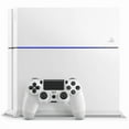 thumbnail image 3 of Sony Playstation 4 PS4 Console Original 500GB with Retrofam Controller, White (Refurbished), 3 of 5