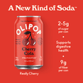 OLIPOP Non GMO Prebiotic Soda Healthy Cherry Cola 12 Fl Oz Approved olipop-non-gmo-prebiotic-soda-healthy-cherry-cola-12-fl-oz-approved