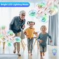 thumbnail image 2 of UUGEE Mini Drones for Kids and Adults with LED Lights 2.4G Indoor RC Small Plane for Kids，White, 2 of 7