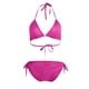 thumbnail image 5 of ¡Rebajas! Conjuntos de bikini Prolriy para mujer, tallas grandes, trajes de baño de dos piezas, push up, ropa de playa, tankinis, trajes de baño para mujer, rosa fuerte, talla S, 5 of 5