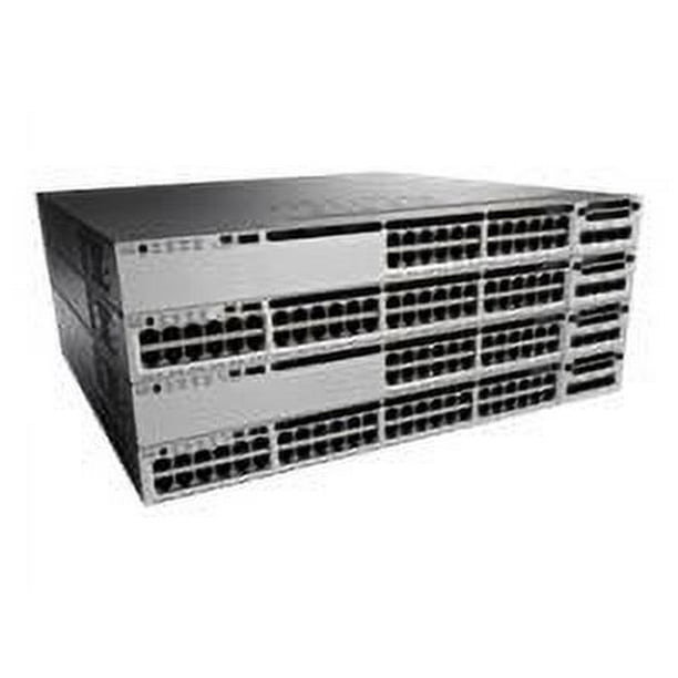 Cisco Catalyst 3850-48P-L - Commutateur - Géré - 48 x 10/100/1000 (poe+) - bureau, montage en rack - poe+ (435 W)