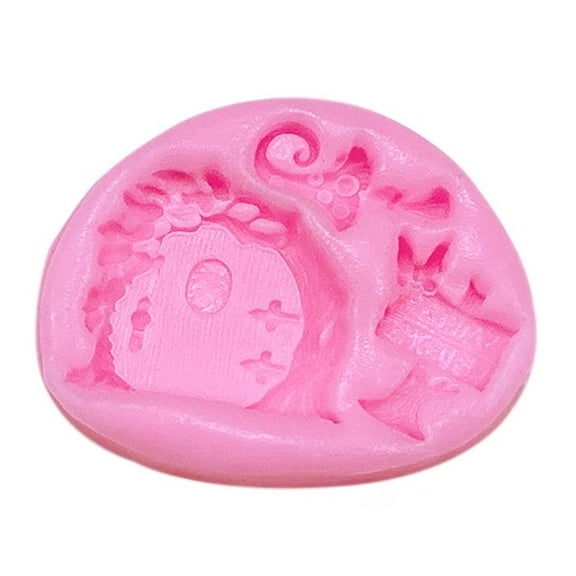Fairies Live Here Silicone Mold with 3 Shapes