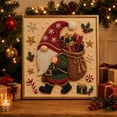 thumbnail image 4 of Christmas Diamond Painting Wall Decor Kit with Frame, Pearl Art DIY Craft Set for Adults, Holiday Handmade Artwork Project, 7.9 x 7.9 inch Seasonal Decoration, Creative Christmas Craft Activity, 4 of 8