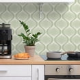 thumbnail image 2 of AMAZING WALL Home Modern Style Striped Lantern Printed Peel And Stick Self-Adhesive Wallpaper Wall Mural Decoration 15.7 x 47.2", 2 of 5