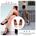 thumbnail image 3 of unbranded 1Par Beige De Ante Con De Pump Sofisticados Para Fiestas Y Oficina, 3 of 8