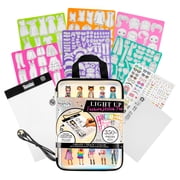 Fashion Angels Light Up Sketch Pad with Multicolor Carry Case for Tweens