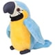 thumbnail image 2 of loro parlante, juguete de loro de peluche eléctrico que habla, repitiendo lo que eres dibujos animados-grabación linda educación temprana azul Jormftte MZQ-0932-1, 2 of 7