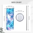 thumbnail image 5 of PAYOHTO Palm Tropical Pattern Exotic 20 Oz Stainless Steel Mug Tumblers Cup for Men Women Insulated Slim Thin Travel Tumbler, 5 of 7