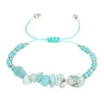 thumbnail image 1 of LPSSTORE Hand Woven Rough Stone Bracelet Color Irregular Gravel Mixed Bracelet Hand Rope, 1 of 1