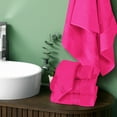 thumbnail image 2 of BELIZZI HOME Ultra Soft 6 Pack Cotton Towel Set, Contains 2 Bath Towels 28x55 inch, 2 Hand Towels 16x24 inch & 2 Wash Coths 12x12 inch, Ideal Everyday use, Compact & Lightweight - Hot Pink, 2 of 7