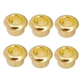thumbnail image 2 of 6 uds., de guitarra dorado, bujes de cabeza de máquina de clavija de afinación para guitarra Yuyangstore Afinadores de la guitarra, 2 of 7