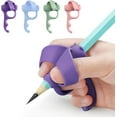 thumbnail image 1 of HSHDLDF Pince à Crayon en Silicone, Couleurs Assorties, Lot de 4, 1 of 7