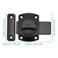 thumbnail image 3 of 1 pieza de pestillo para puerta, puerta corrediza para muebles de casa Cerradura de seguridad útil para puertas, 3 of 3