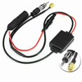thumbnail image 1 of universal dab fm am car antenna splitter adapter cable digital radio amplifier, 1 of 4