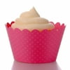 Dress My Cupcake Standard Hollywood Pink Cupcake Wrappers, Set of 100