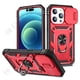 thumbnail image 1 of Funda de diseño para iPhone 14, 13, 12, 11 Pro, XS, Max, 8, 7 Plus, 360, protector de cuerpo completo, soporte de cámara deslizante, anillo de protección Fivean unisex, 1 of 2
