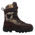 thumbnail image 3 of Tecs 1600-W090 11 in. Mens Waterproof Real Tree 400 g Camo Boot, Dark Brown - Wide 9, 3 of 6