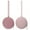 Powder Rose+Dusty Lilac, variant on 2 Pack Silicone Pacifier Holder Case, BPA Free Newborn Baby Pacifiers Silicone Pouch for Boys & Girls, Portable Silicone Pacifier Container Case (Powder Rose, Dusty Lilac)