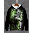 thumbnail image 4 of Sudadera con capucha para hombre, estampado 3D, gráfico de lobo, sudadera con cordón, ropa deportiva, camisetas de calle de manga larga, ropa para hombre, jersey, 4 of 4