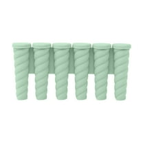 Ice Cube Tray Cylinder Silicone Ice Cube Mold,New 3D Ice Cubes Maker,Easy-Release Household Long Strip Ice Making Silicone Ice Tray Food Grade 6 Connected Small Ice Sticks