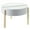 White, variant on Coffee Tables, Breckenridge Blue 2-door Console Table, Blue Wooden Coffee Tables,Wood+Glass Coffee Tables With Storage, Furniture Primary Living Space Tables Breckenridge Blue 2-door Console Table
