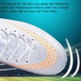 ailishabroy Soccer Shoes for Big Boy Fg/Ag Hightop Spikes Football
