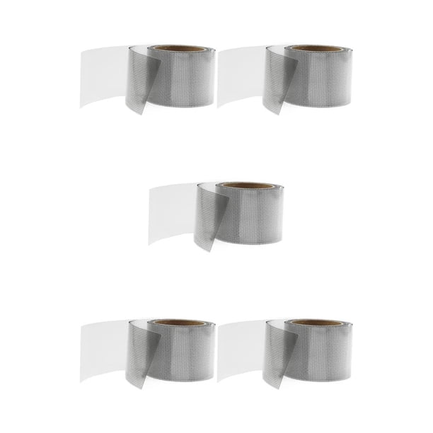 Speravity Ventana pantalla parche malla reparación cinta puerta cortina accesorio 2 metros gris Gris 5piezas Speravity CBP257087