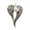 E, variant on Yuehao Necklaces for Women, Gifts for Women, Part of My Heart Is In Christmas Memorial Angel Wing Ornament Pendant Uncle