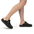 thumbnail image 2 of Sawyer - Leather Clog-Toe Sandal | Black Nubuck, 2 of 7