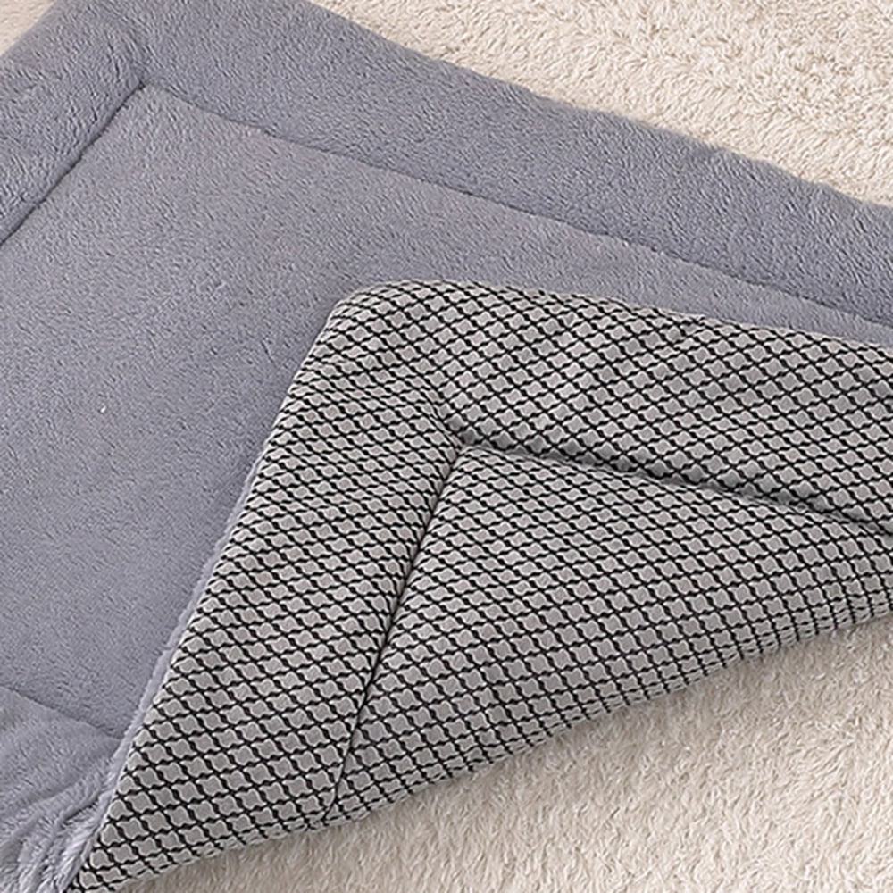Extra Softness Pet Dog Cat Sleeping Mat for Small Medium Large Dogs Puppies, Non Slip Dog Bed Mat, Winter Self-Warming Pad