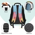 thumbnail image 4 of Binienty Dripping Donut Baseball Kids Backpack Lunch Box Set For Grade Students Girls 4-In-1 Lightweight Bookbag Lunchbag Pen Pouch Back To School Gifts For Kids, 4 of 8