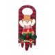 thumbnail image 4 of Adorno de pomo de puerta de Navidad, 3 piezas de decoración de puerta de Navidad de primera calidad (Papá Noel, muñeco de nieve y alce), colgantes de pomo de puerta de Navidad JAMW Sencillez, 4 of 5