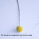 thumbnail image 4 of Bolsas de flores secas Bearachild 10 color amarillo dorado, 4 of 6