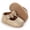 1-Gold222, variant on Oiyii Baby Girls Athletic Shoes Solid Leather Bow Adjustable Strap Soft Sole Sneakers