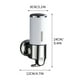 thumbnail image 2 of Dispensador de jabón de ducha de pared | Bomba manual para champú y acondicionador | Fácil instalación con cinta adhesiva | Recargas fáciles de limpiar y sin ensuciar, 2 of 6